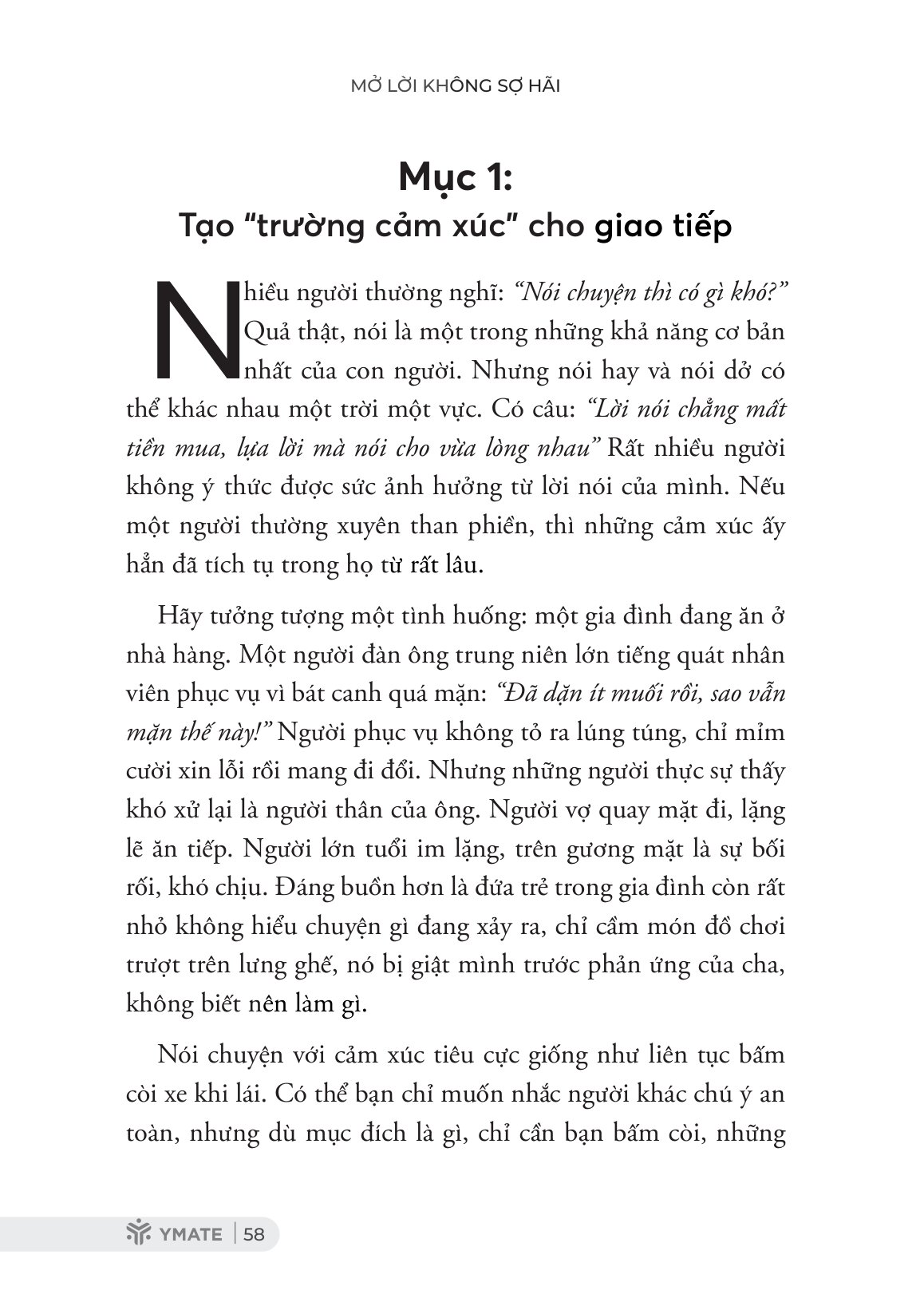 Mở Lời Không Sợ Hãi - Đánh Thức Trí Tuệ Cảm Xúc Để Làm Chủ Mọi Cuộc Giao Tiếp - Ảnh 7