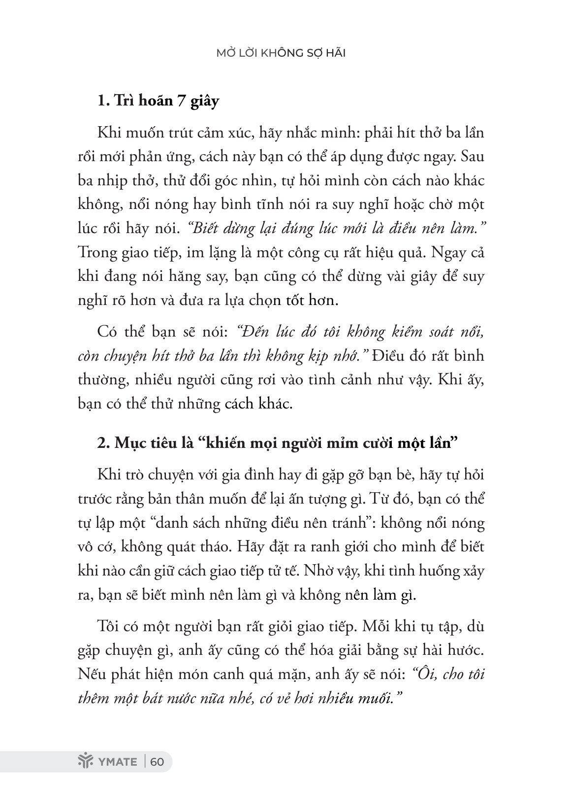 Mở Lời Không Sợ Hãi - Đánh Thức Trí Tuệ Cảm Xúc Để Làm Chủ Mọi Cuộc Giao Tiếp - Ảnh 9