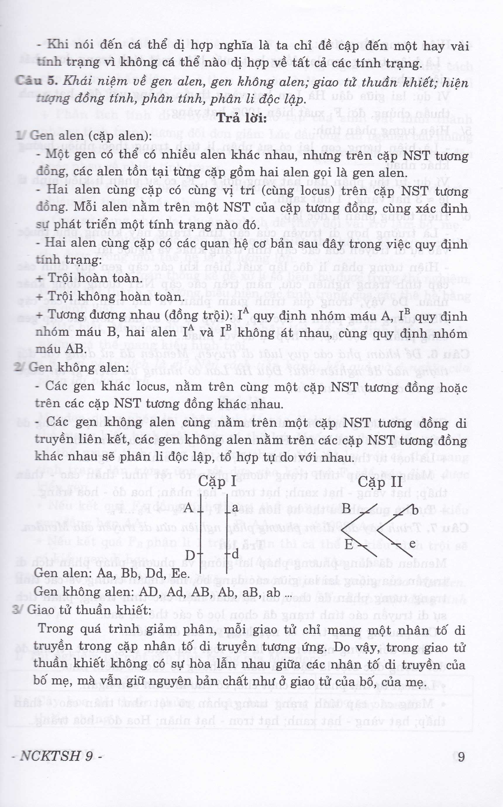 nâng cao kiến thức sinh học 9 - Ảnh 13