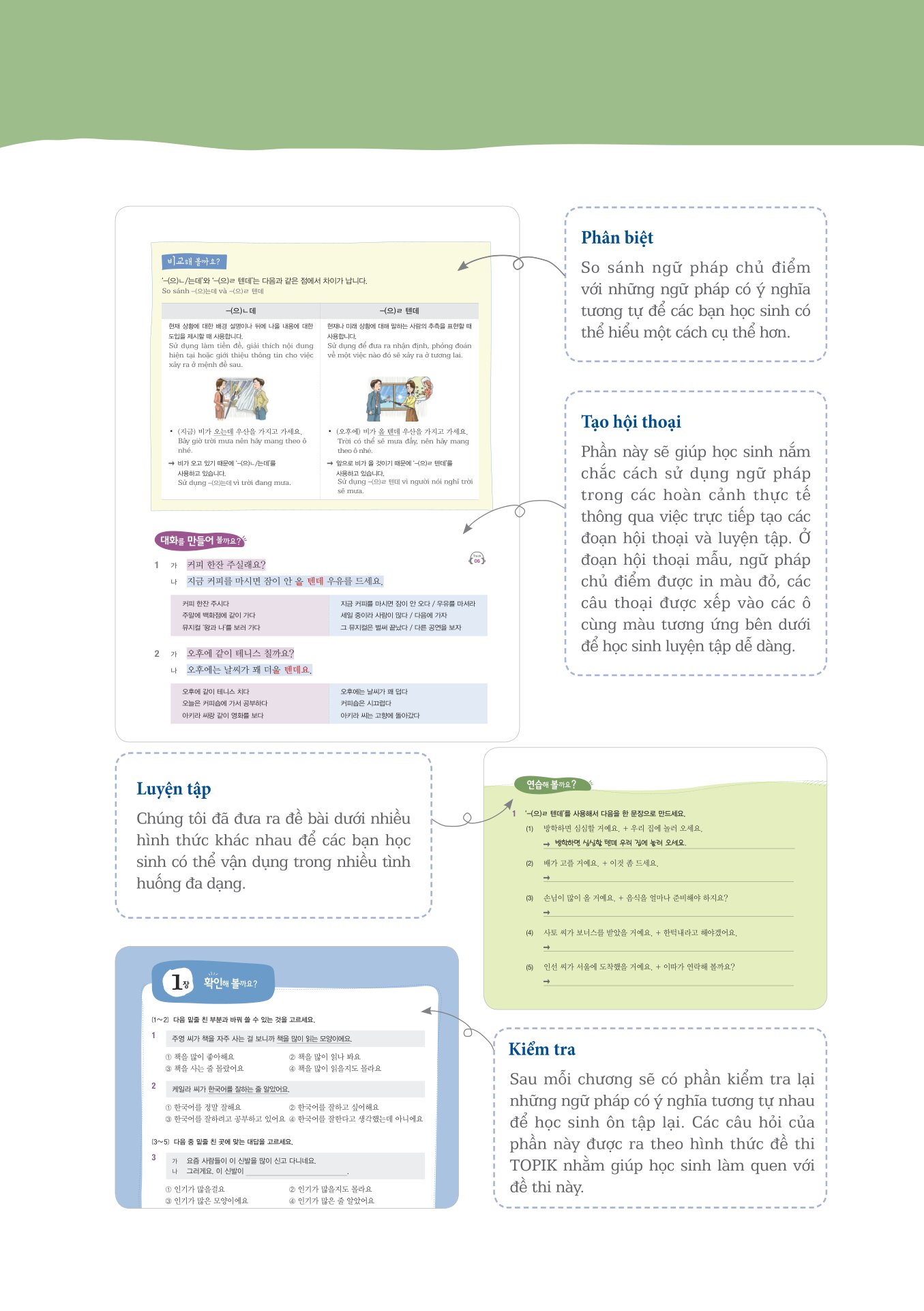 Ngữ Pháp Tiếng Hàn Thông Dụng - Trung Cấp - Korean Grammar In Use - Intermediate (Phiên Bản Mới) (Tái Bản 2026) - Ảnh 8