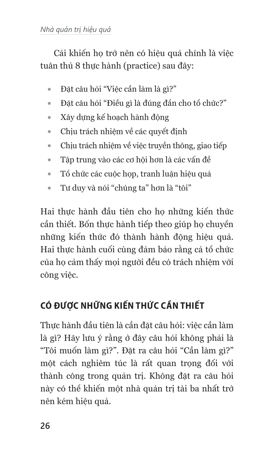 nhà quản trị hiệu quả - the effective executive - Ảnh 16