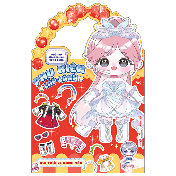 Nhật Ký Sticker Của Công Chúa - Phụ Kiện Lấp Lánh - Trang Phục Truyền Thống - Ảnh 5