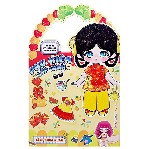 Nhật Ký Sticker Của Công Chúa - Phụ Kiện Lấp Lánh - Xinh Đẹp Và Cá Tính - Ảnh 3
