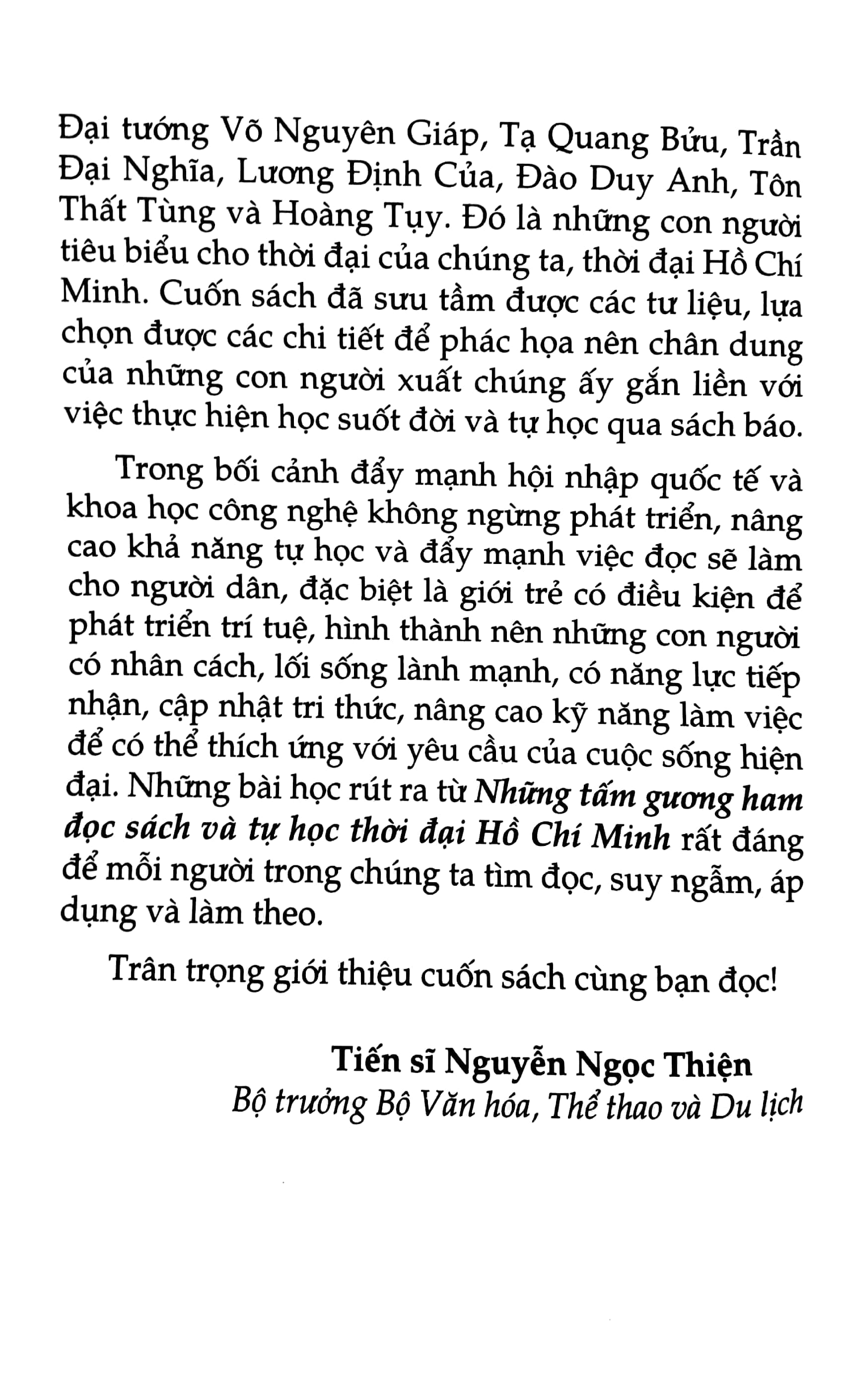 những tấm gương ham đọc sách và tự đọc thời đại hồ chí minh - Ảnh 4
