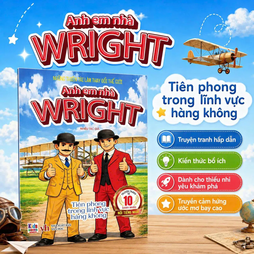Những Thiên Tài Làm Thay Đổi Thế Giới - Anh Em Nhà Wright - Tiên Phong Trong Lĩnh Vực Hàng Không - Ảnh 2