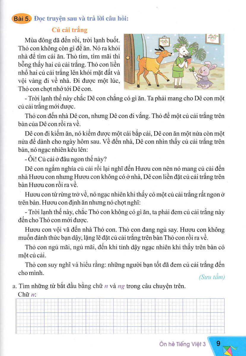 Ôn Hè Tiếng Việt 3 (Cánh Diều) (Biên Soạn Theo Chương Trình Giáo Dục Phổ Thông Mới) - Ảnh 12