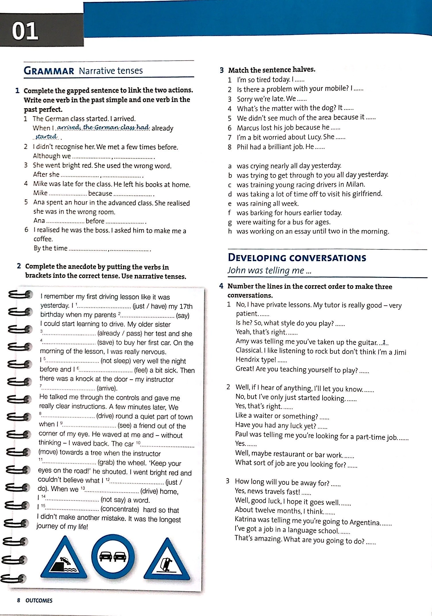 outcomes intermediate: workbook - Ảnh 9