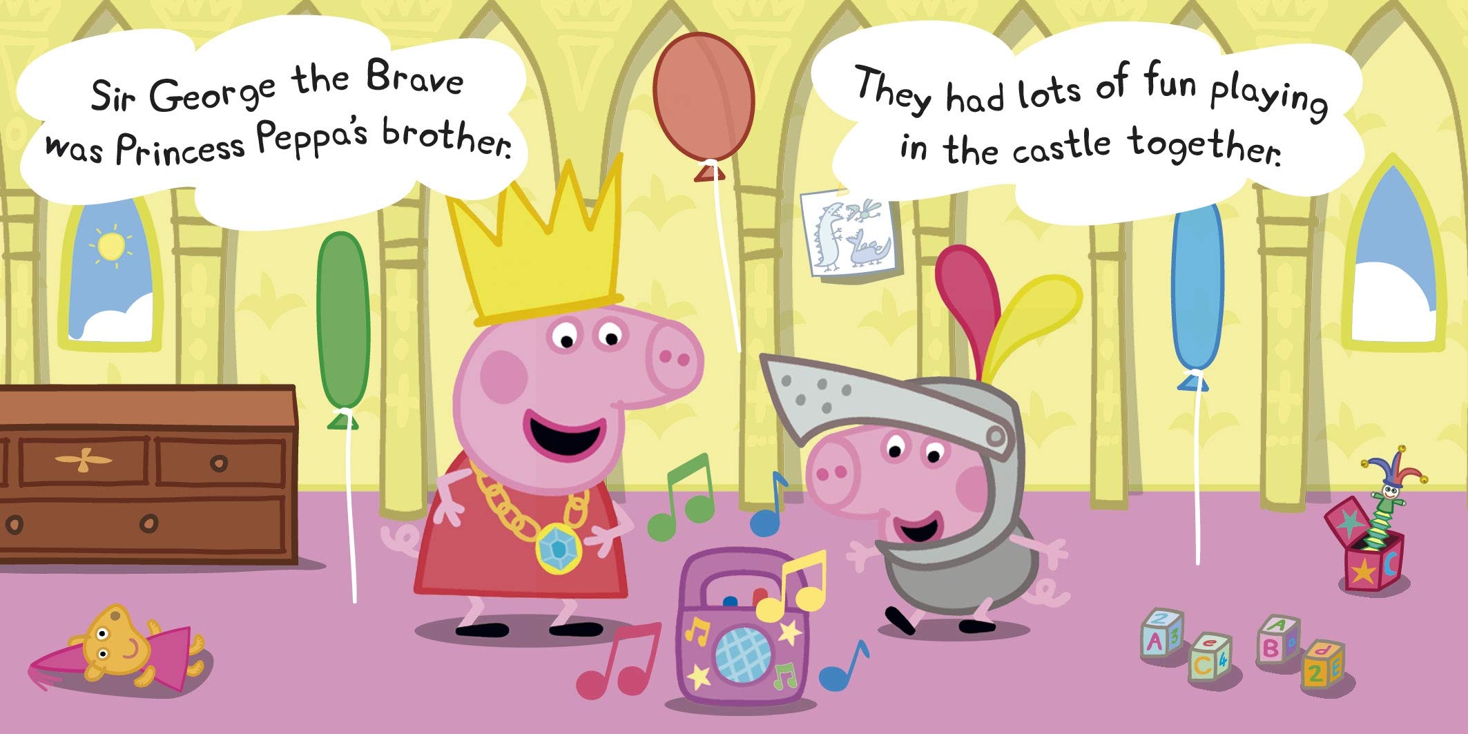 peppa pig: fairy tale little library by holowaty, lauren (2010) - Ảnh 15