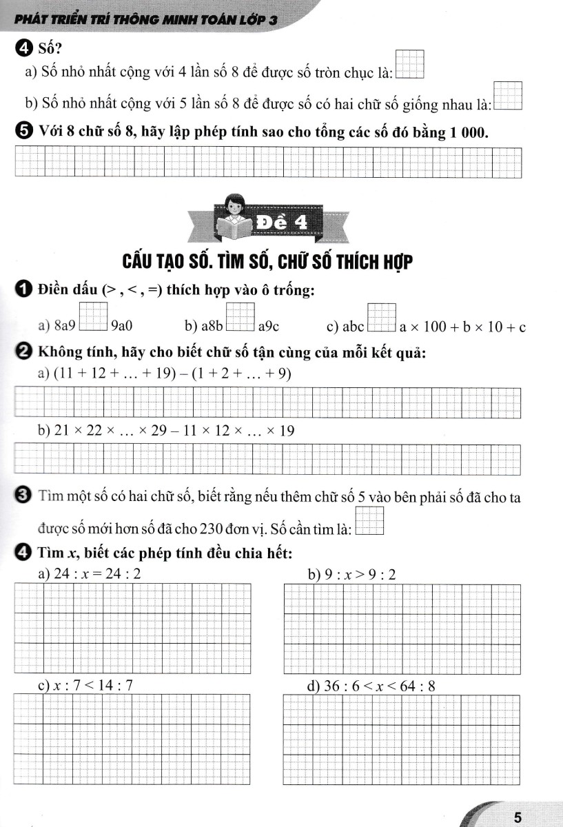phát triển trí thông minh toán lớp 3 - Ảnh 8