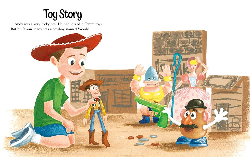 pixar: twin tales: disney pixar toy story/ disney pixar toy story 2 - Ảnh 3
