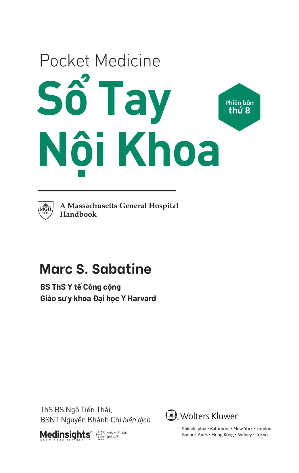 Pocket Medicine - Sổ Tay Nội Khoa - Ảnh 3