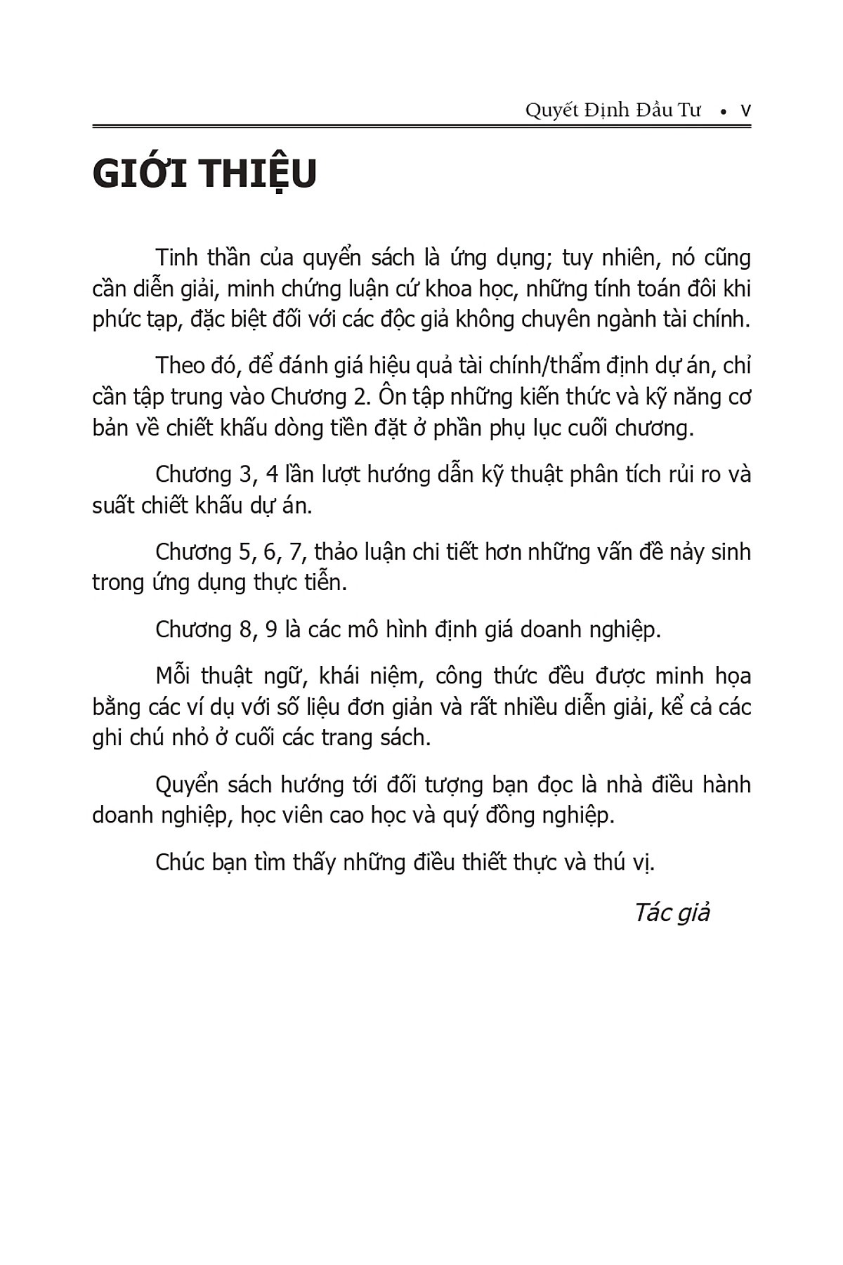 Quyết Định Đầu Tư - Thẩm Định Dự Án - Định Giá Doanh Nghiệp - Ảnh 3
