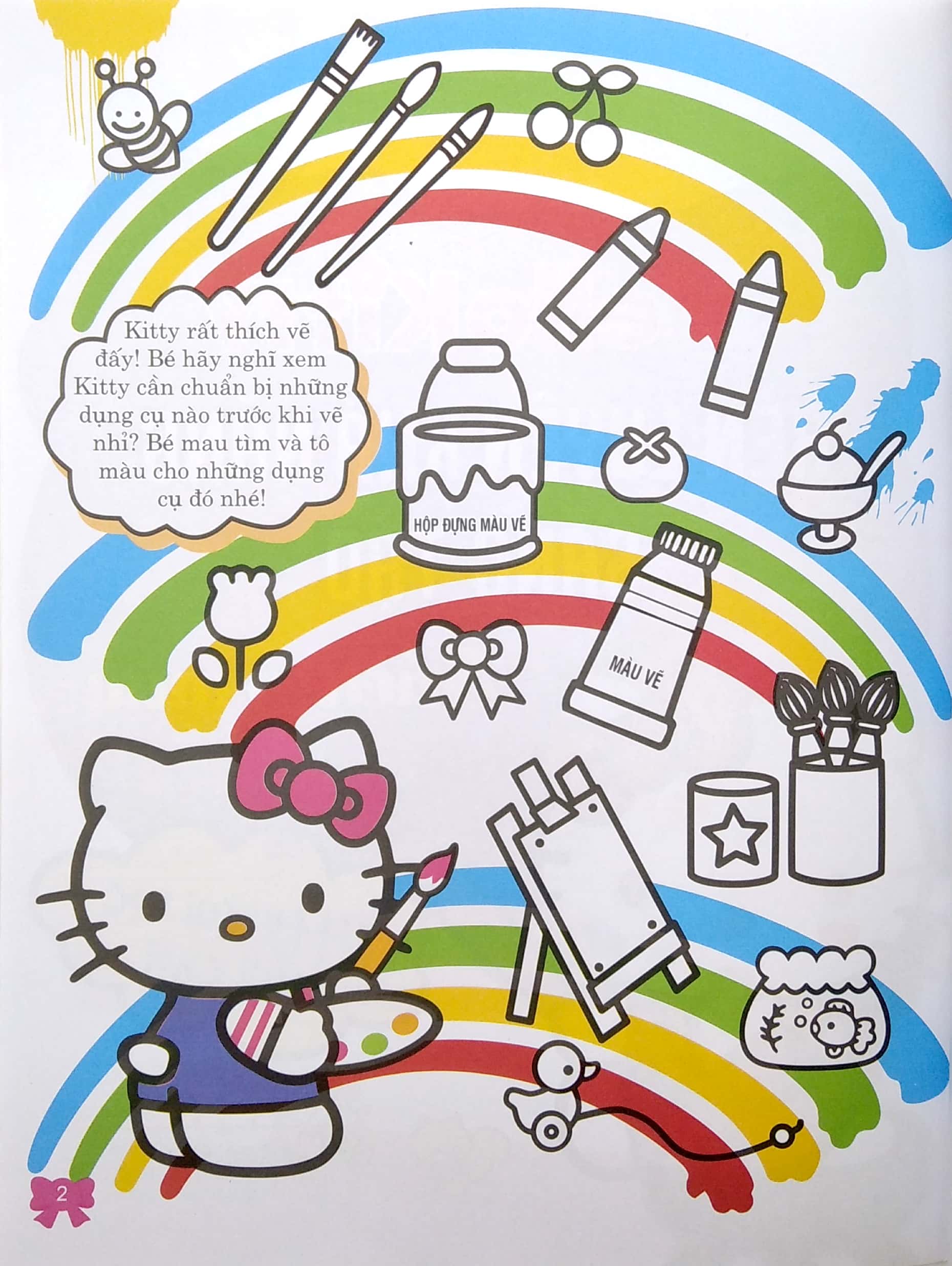 rèn luyện khả năng sáng tạo - hello kitty - Ảnh 4
