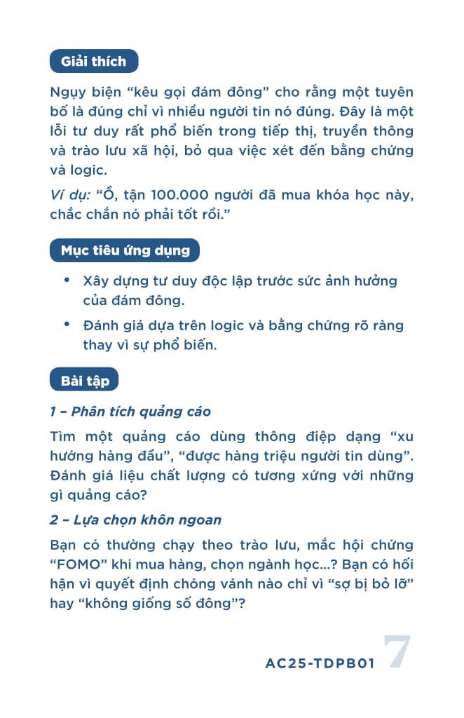 Rèn Luyện Tư Duy Khác Biệt - Tư Duy Phản Biện Thông Minh - Ảnh 17