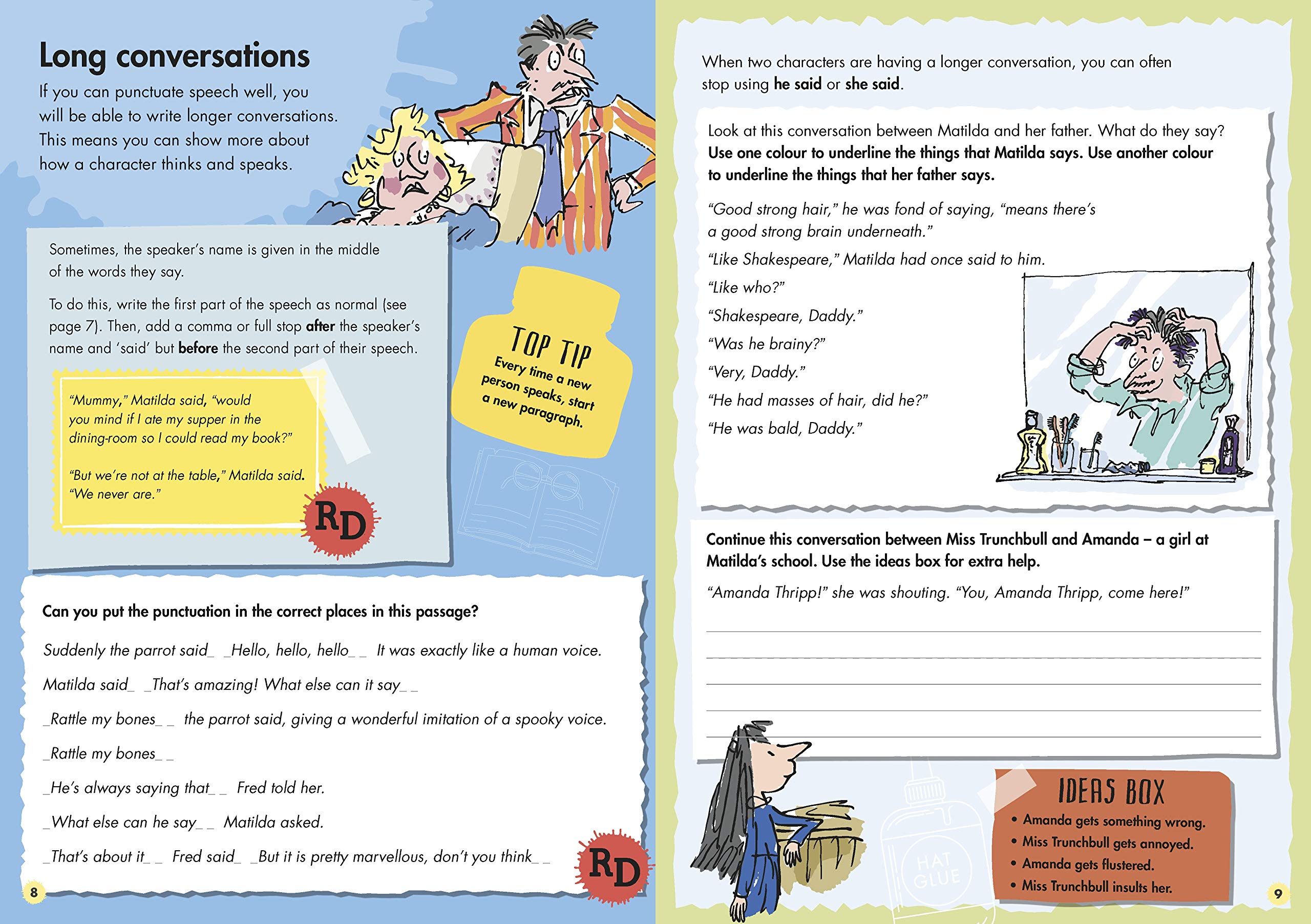 roald dahl's creative writing with matilda: how to write spellbinding speech (roald dahl creative writing) - Ảnh 5