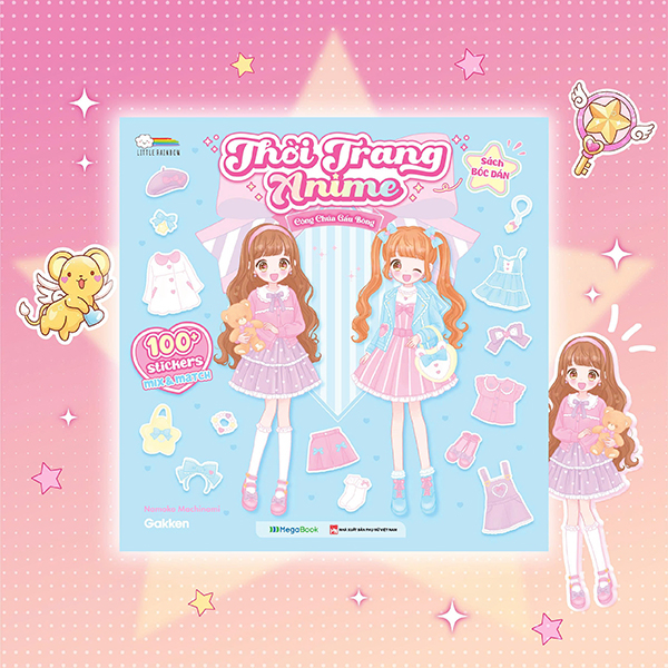 Sach Boc Dan - Thoi Trang Anime - Cong Chua Gau Bong