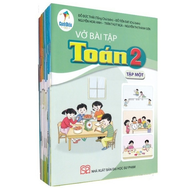 Sach Giao Khoa Bo Lop 2 - Canh Dieu - Sach Bai Tap (Bo 11 Cuon) (Chuan)