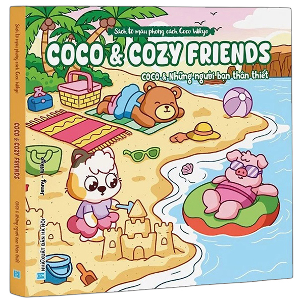 Sách Tô Màu Phong Cách Coco Wikyo - Coco Và Fairy Tale World - Coco Và Thế Giới Cổ Tích - Ảnh 7