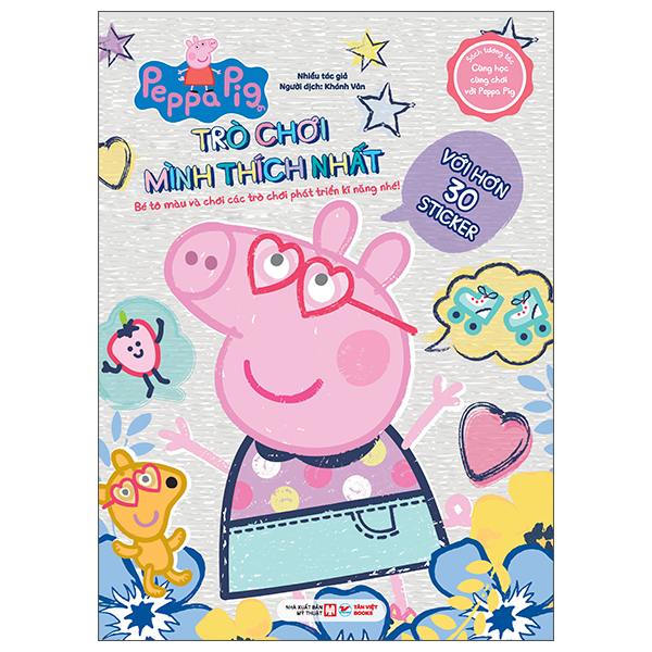 Sach Tuong Tac - Cung Hoc Cung Choi Voi Peppa Pig - Tro Choi Minh Thich Nhat