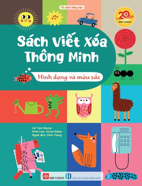 Sách Viết Xóa Thông Minh - Hình Dạng Và Màu Sắc - Ảnh 2