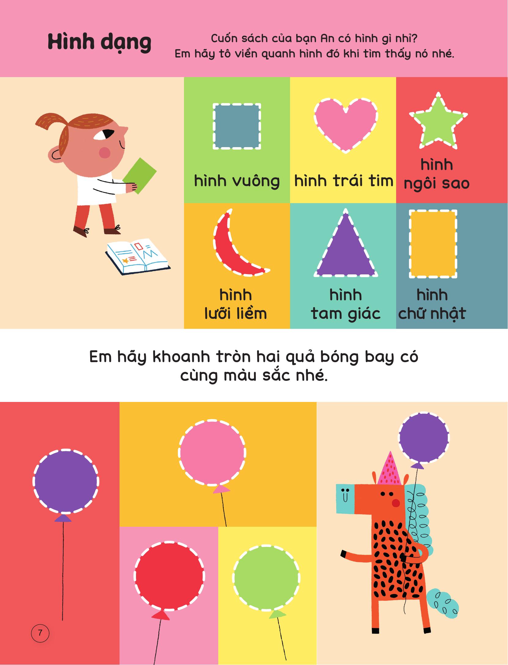 Sách Viết Xóa Thông Minh - Hình Dạng Và Màu Sắc - Ảnh 9