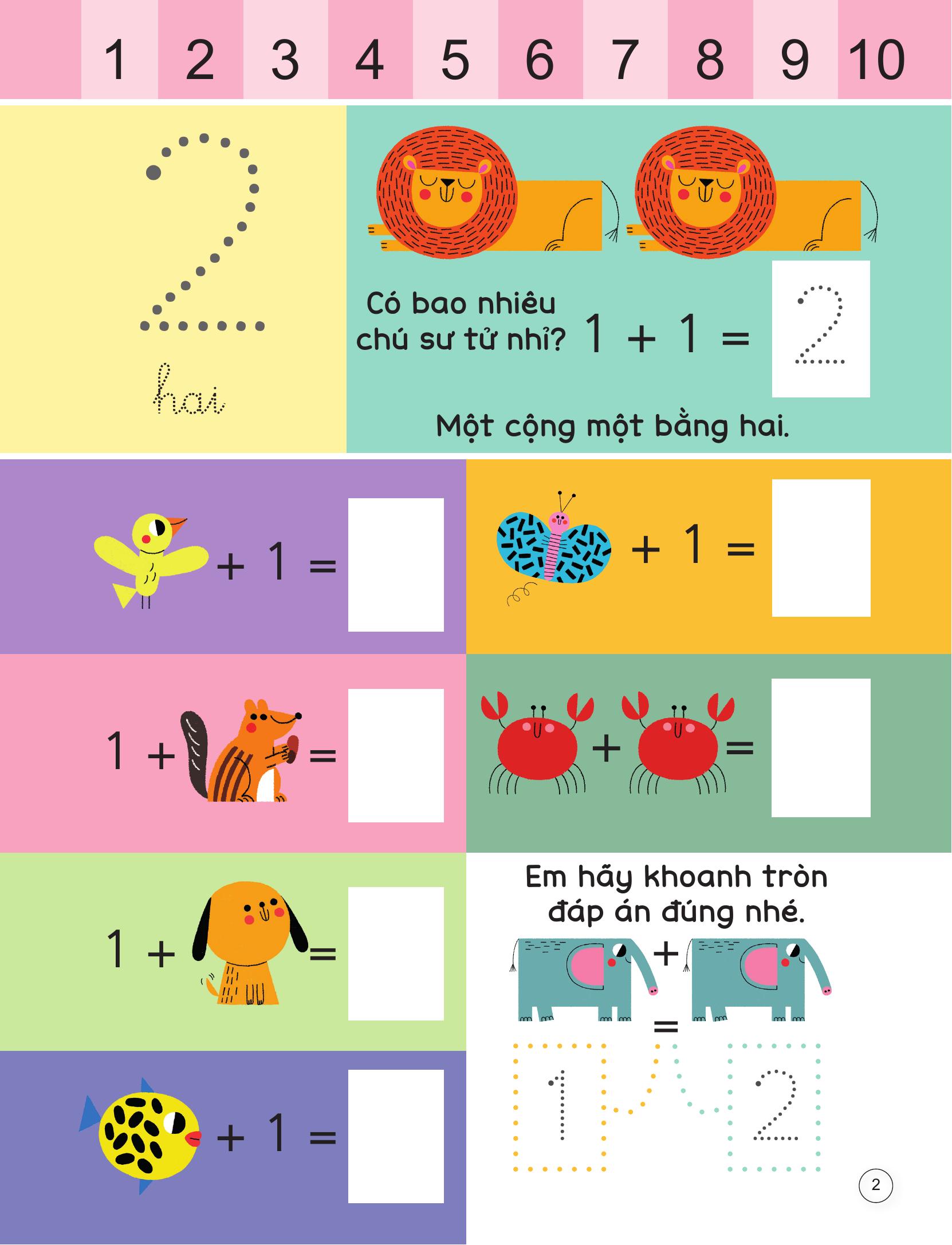 Sách Viết Xóa Thông Minh - Làm Quen Phép Cộng - Ảnh 4