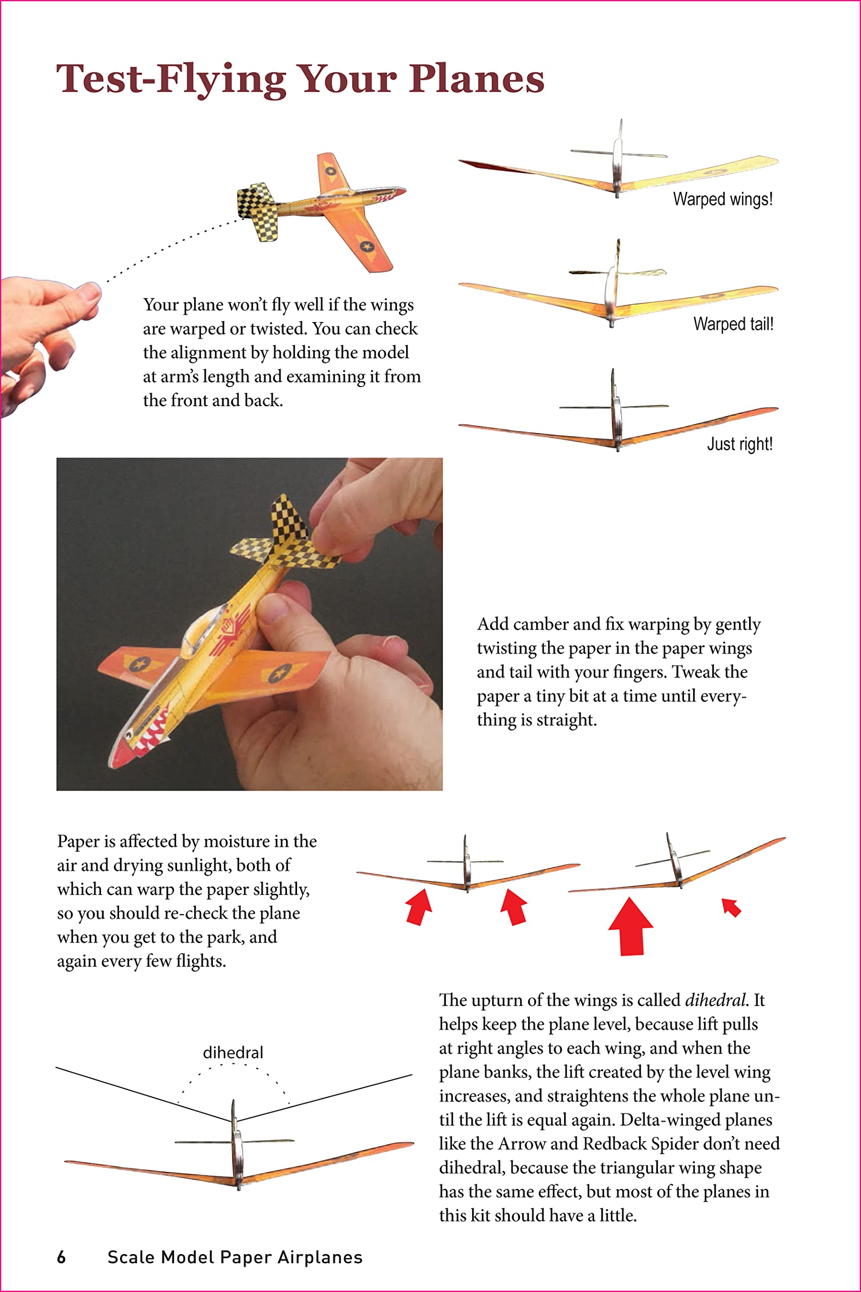 scale model paper airplanes kit: iconic planes that really fly! slingshot launcher included! - just pop-out and assemble (14 famous pop-out airplanes) - Ảnh 13