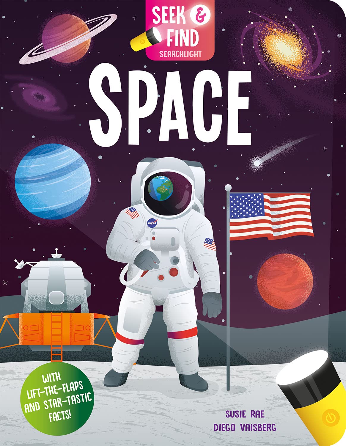 seek and find searchlight - space - Ảnh 2