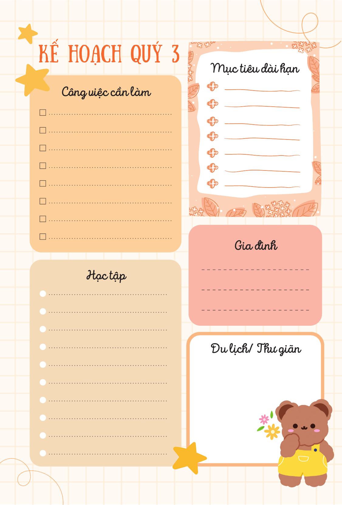 Sổ Kế Hoạch Cá Nhân - Ảnh 10