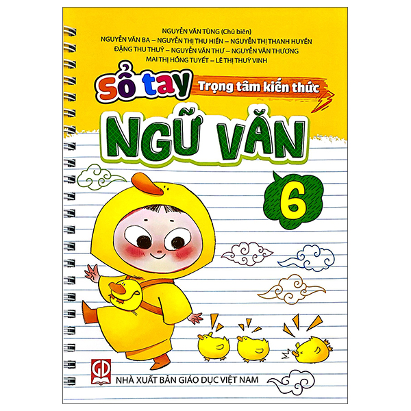 Sổ Tay Trọng Tâm Kiến Thức Ngữ Văn 6
