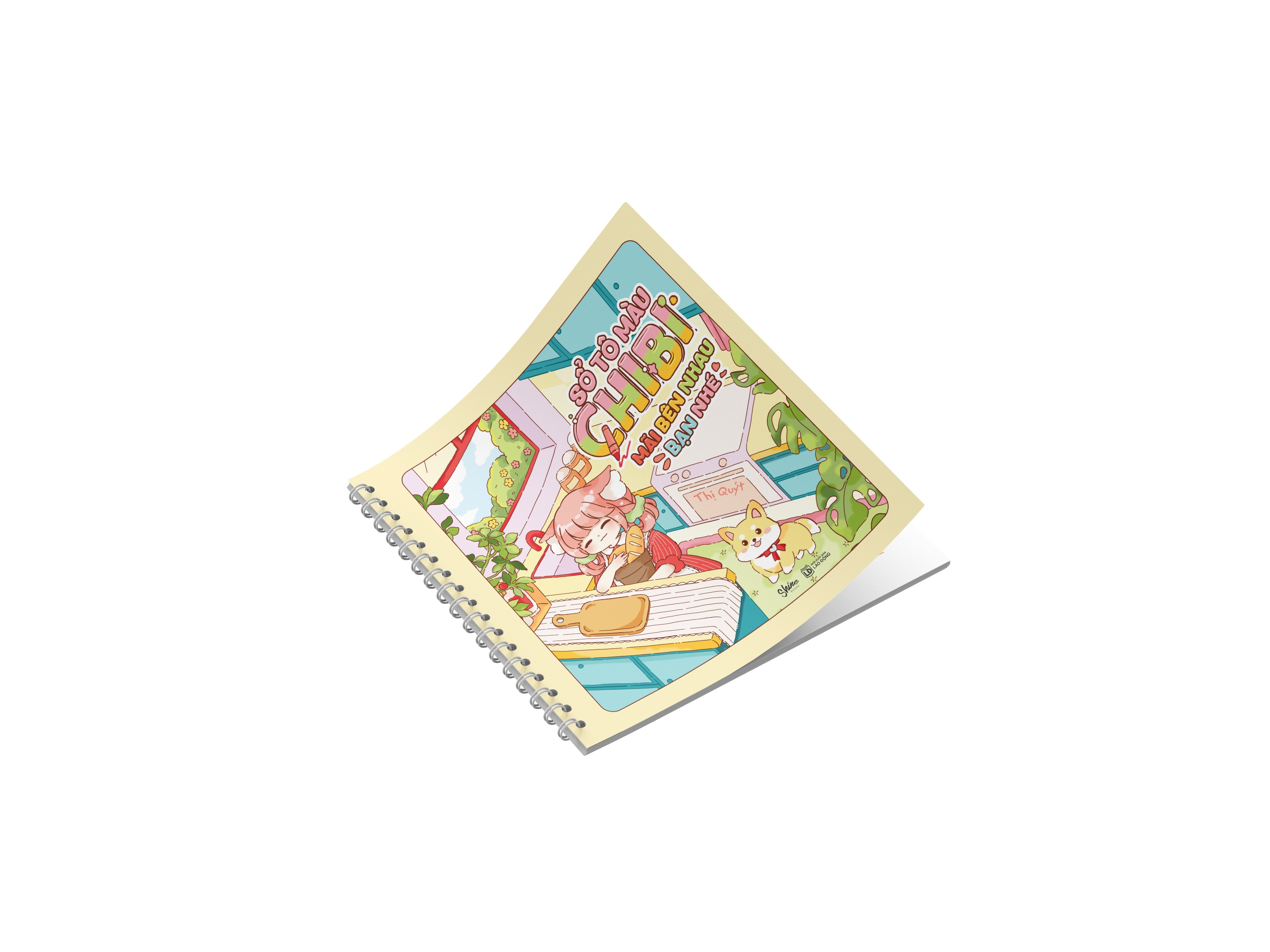 Sổ Tô Màu Chibi - Mãi Bên Nhau Bạn Nhé - Ảnh 3