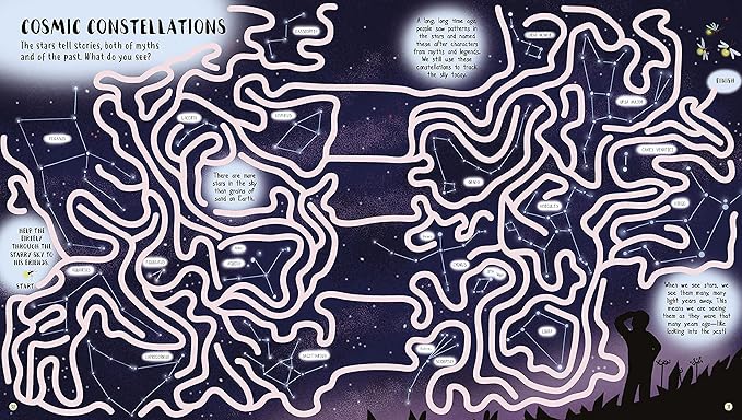 space mazes - 45 cosmic mazes packed with science facts - Ảnh 3