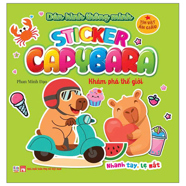 Sticker Capybara - Tìm Vật Ẩn Giấu - Thế GiớI Đại Dương - Ảnh 16