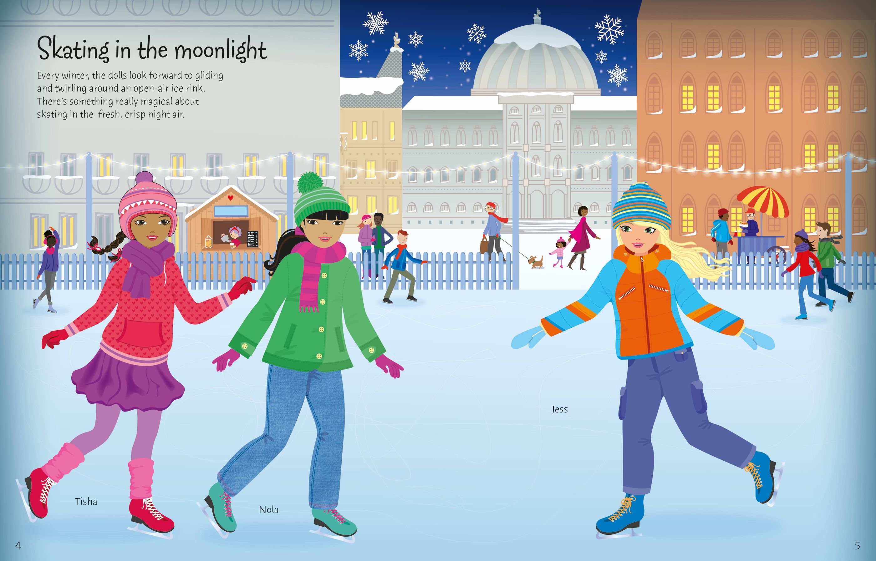 sticker dolly dressing winter wonderland - Ảnh 3