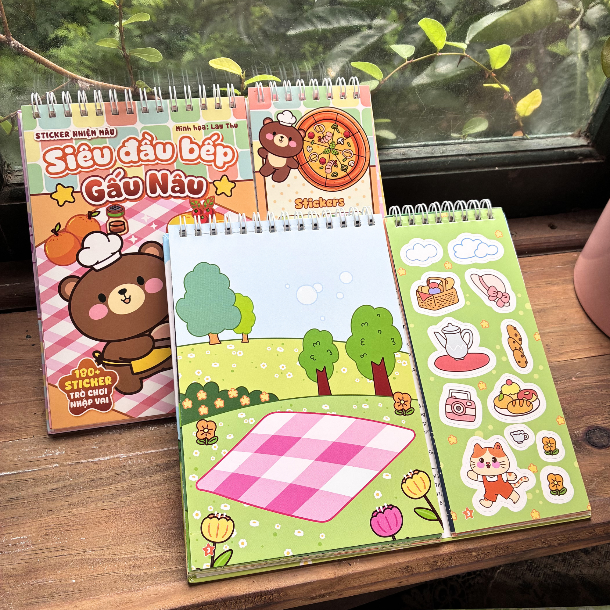 Sticker Nhiệm Màu - Kỳ Nghỉ Hè Của Mèo Cam - Ảnh 8