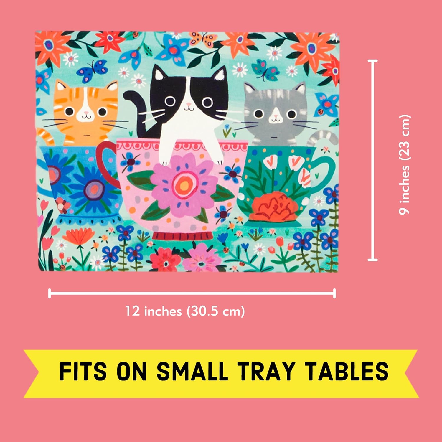 Teacup Kittens 36 Piece Puzzle To Go - Ảnh 4