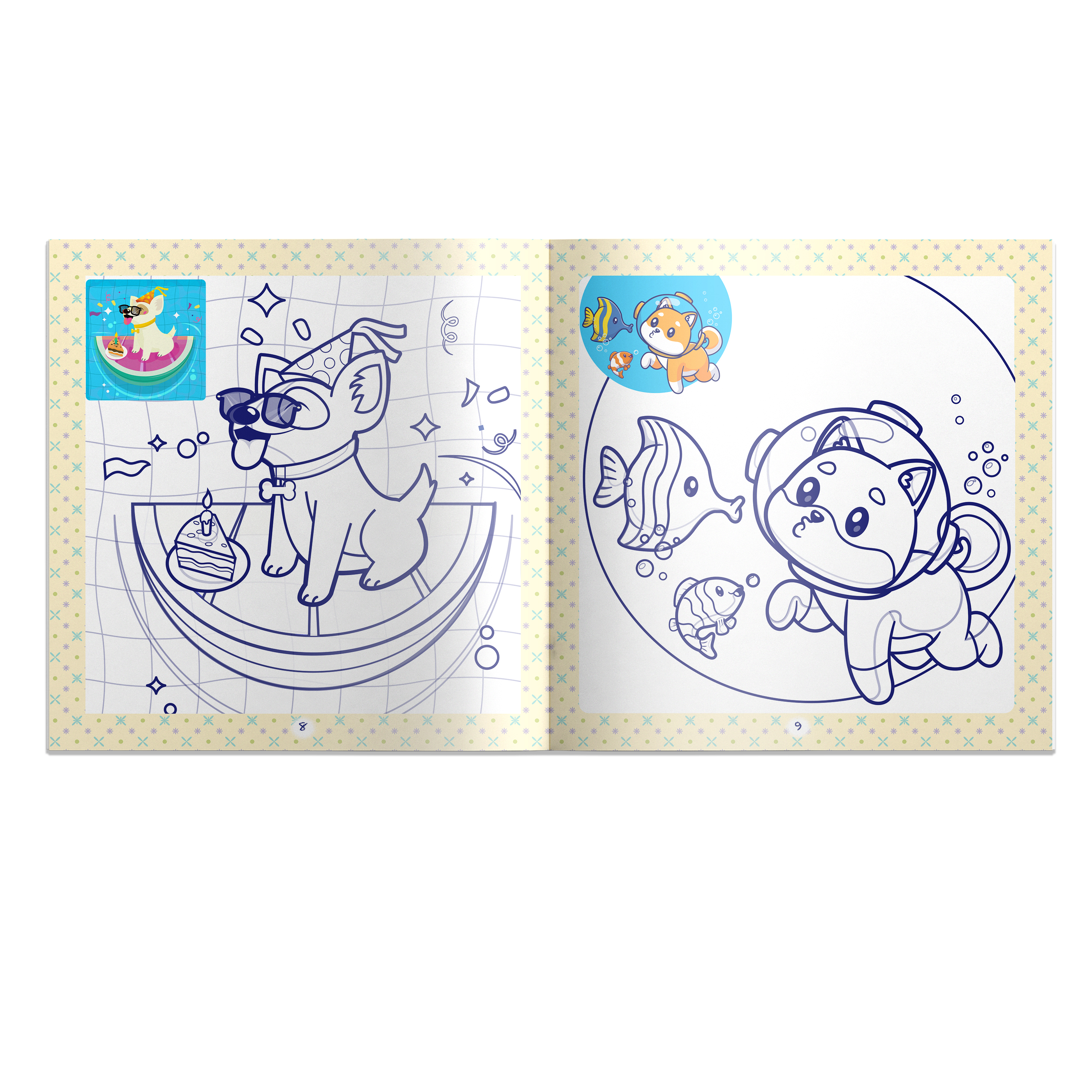 Thế Giới Cún - Tô Màu - Ảnh 3
