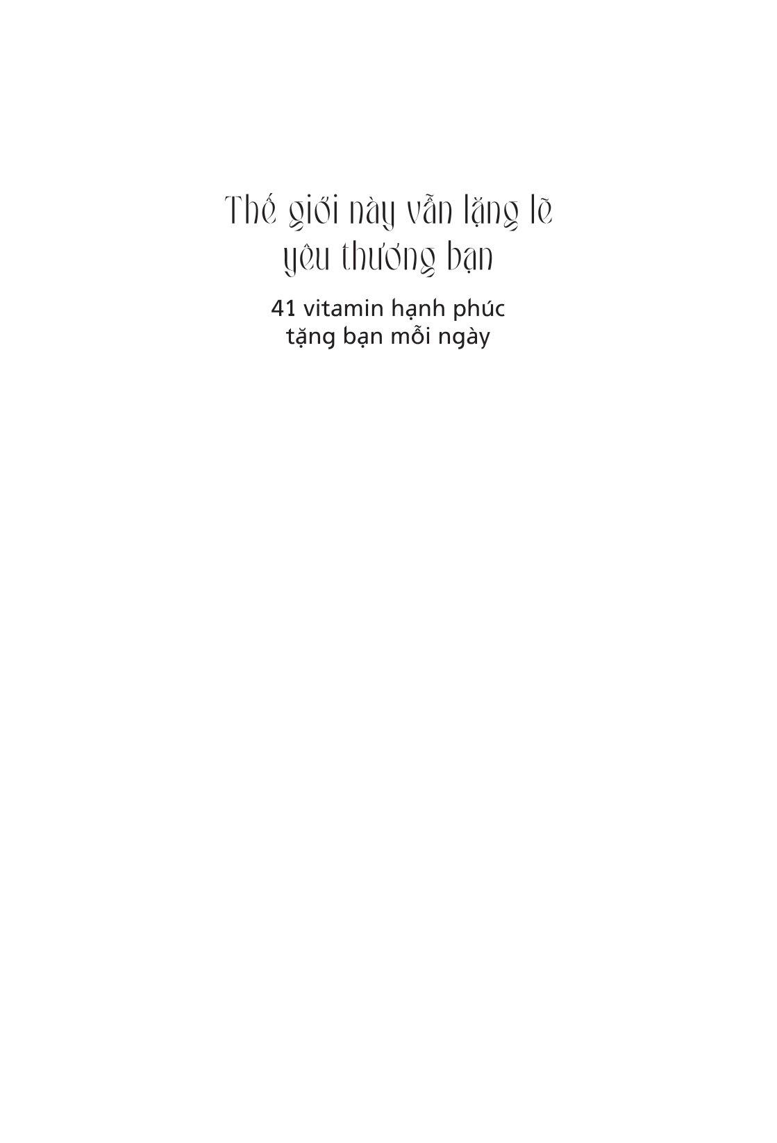 thế giới này vẫn lặng lẽ yêu thương bạn - Ảnh 3