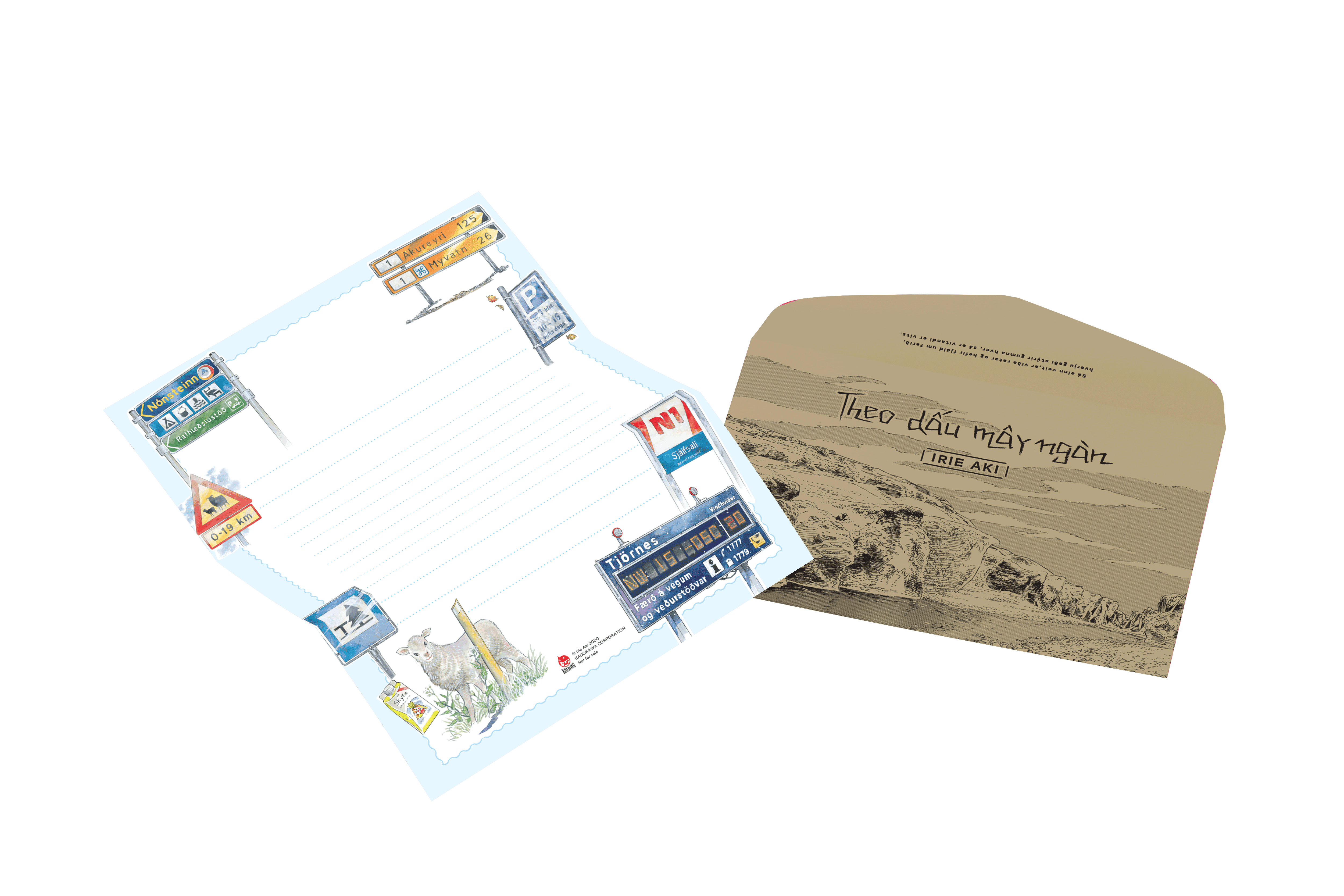 theo dấu mây ngàn - tập 4 - tặng kèm obi + postcard + phong thư + giấy viết thư - Ảnh 5