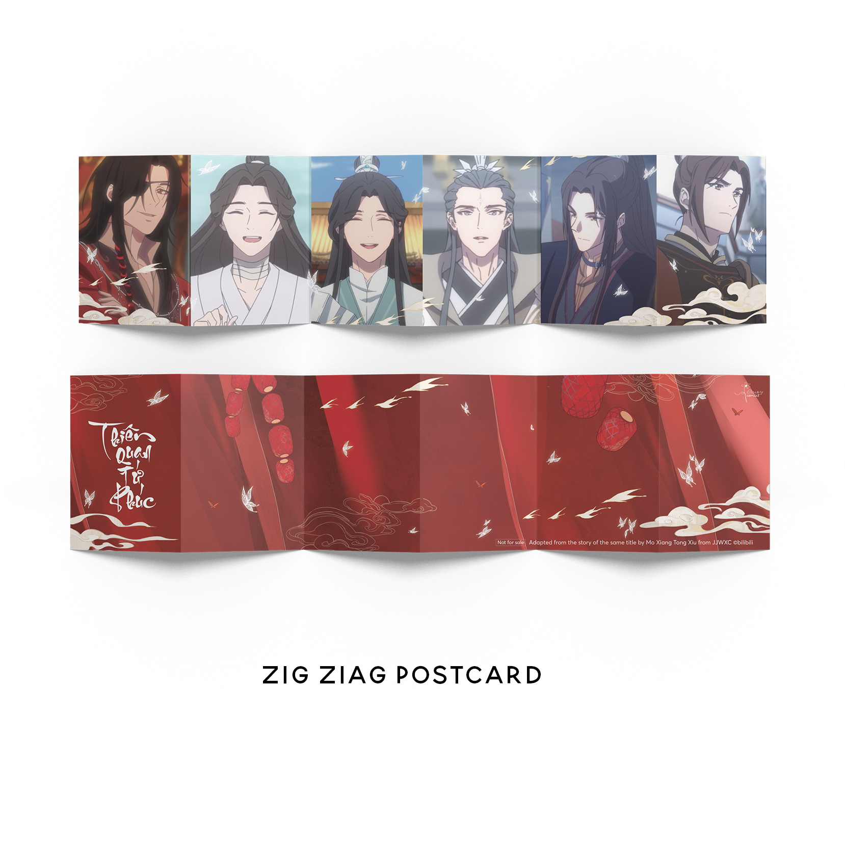 Thiên Quan Tứ Phúc - Bản Hoạt Hình - Mùa 2 - Tập 1 - Bản Đặc Biệt - Tặng Kèm Postcard Zigzag + Film Strip + Card PVC + Ngọc Bội Acrylic + Giấy Note - Ảnh 4