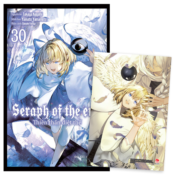 thiên thần diệt thế - seraph of the end - tập 30 - tặng kèm postcard