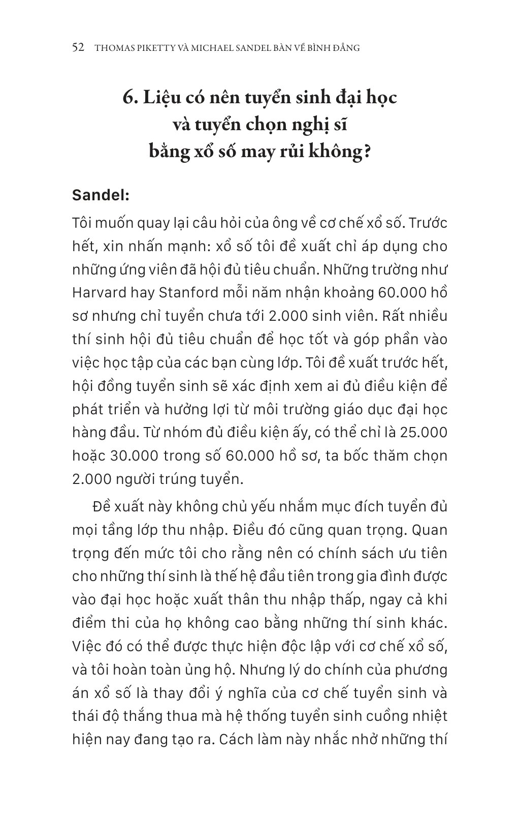 Thomas Piketty Và Michael Sandel Bàn Về Bình Đẳng - Ảnh 4