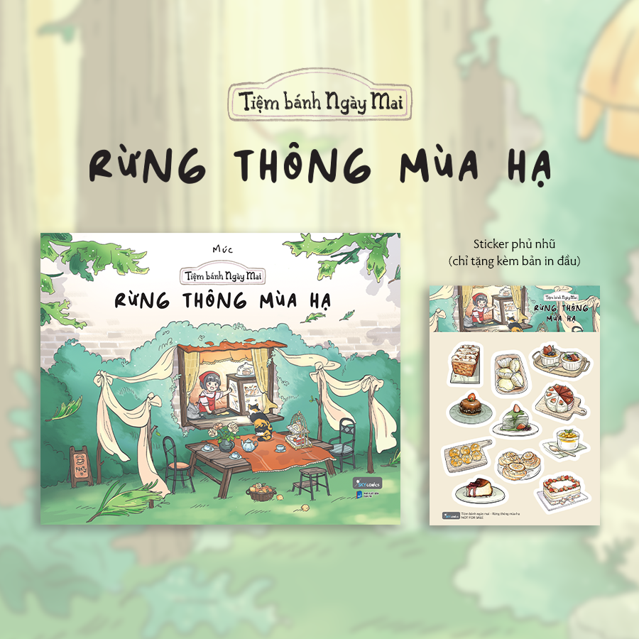 Tiệm Bánh Ngày Mai - Rừng Thông Mùa Hạ - Tặng Kèm Sticker Phủ Nhũ - Ảnh 2
