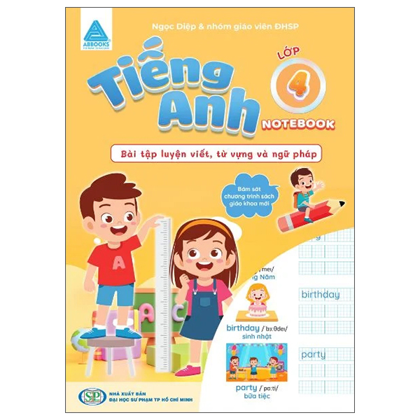 Tiếng Anh Lớp 2 - Notebook - Bài Tập Luyện Viết, Từ Vựng Và Ngữ Pháp - Ảnh 13