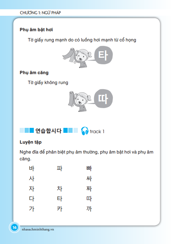 tiếng hàn cơ bản dành cho người mới bắt đầu (tái bản 2023) - Ảnh 13