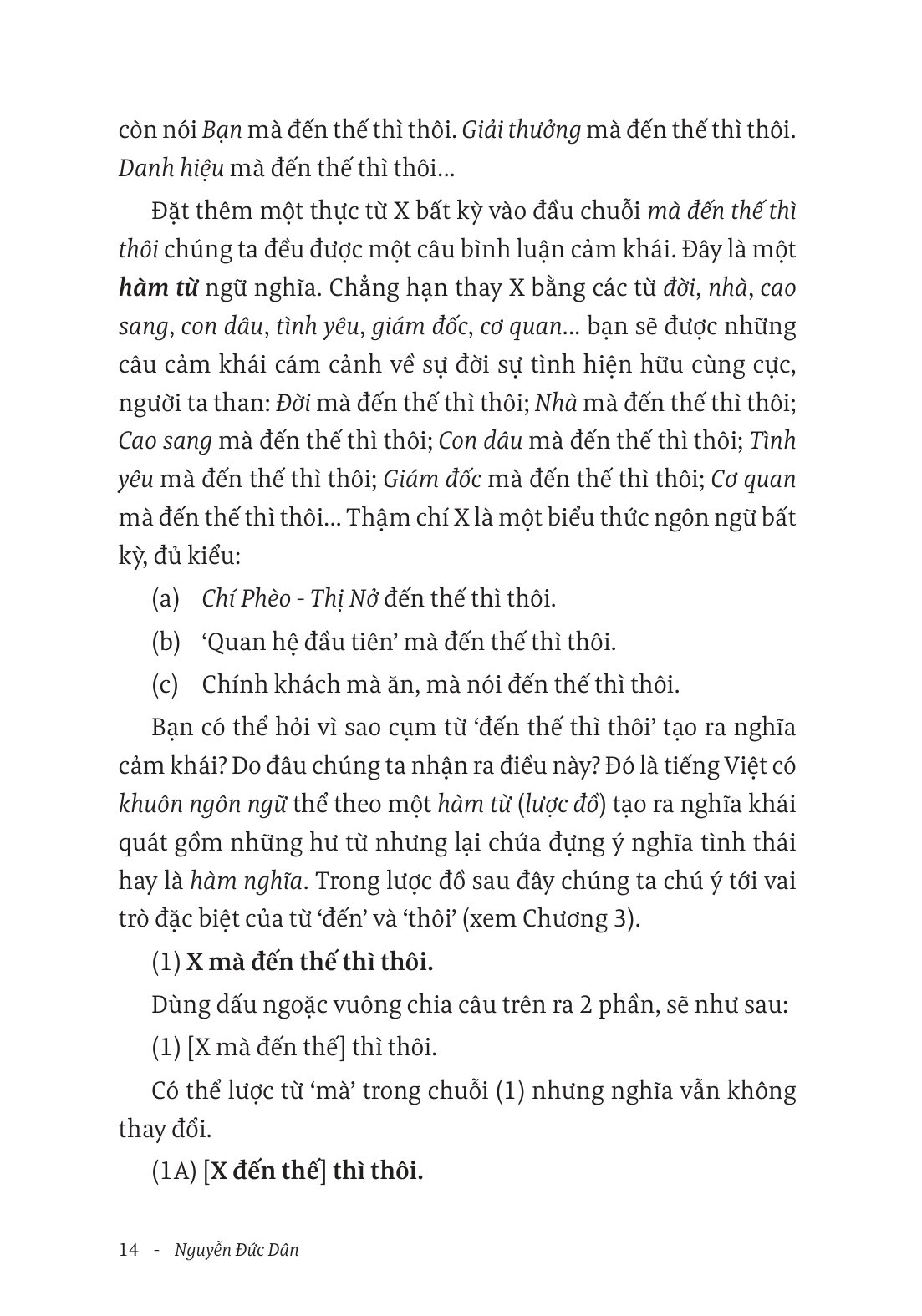Tiếng Việt Giàu Đẹp - Người Mà Đến Thế Thì Thôi - Logic-Ngữ Nghĩa Từ Hư Tiếng Việt - Ảnh 9