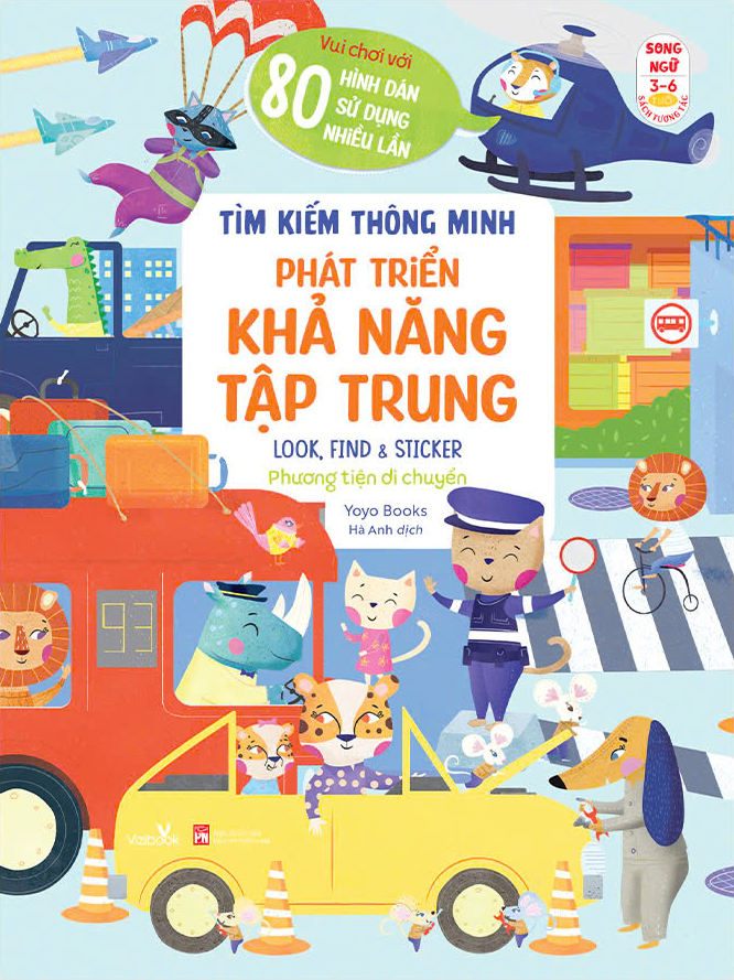 Tim Kiem Thong Minh - Phat Trien Kha Nang Tap Trung - Look, Find And Sticker - Phuong Tien Di Chuyen - Ảnh 2