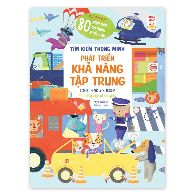 Tim Kiem Thong Minh - Phat Trien Kha Nang Tap Trung - Look, Find And Sticker - Phuong Tien Di Chuyen - Ảnh 3