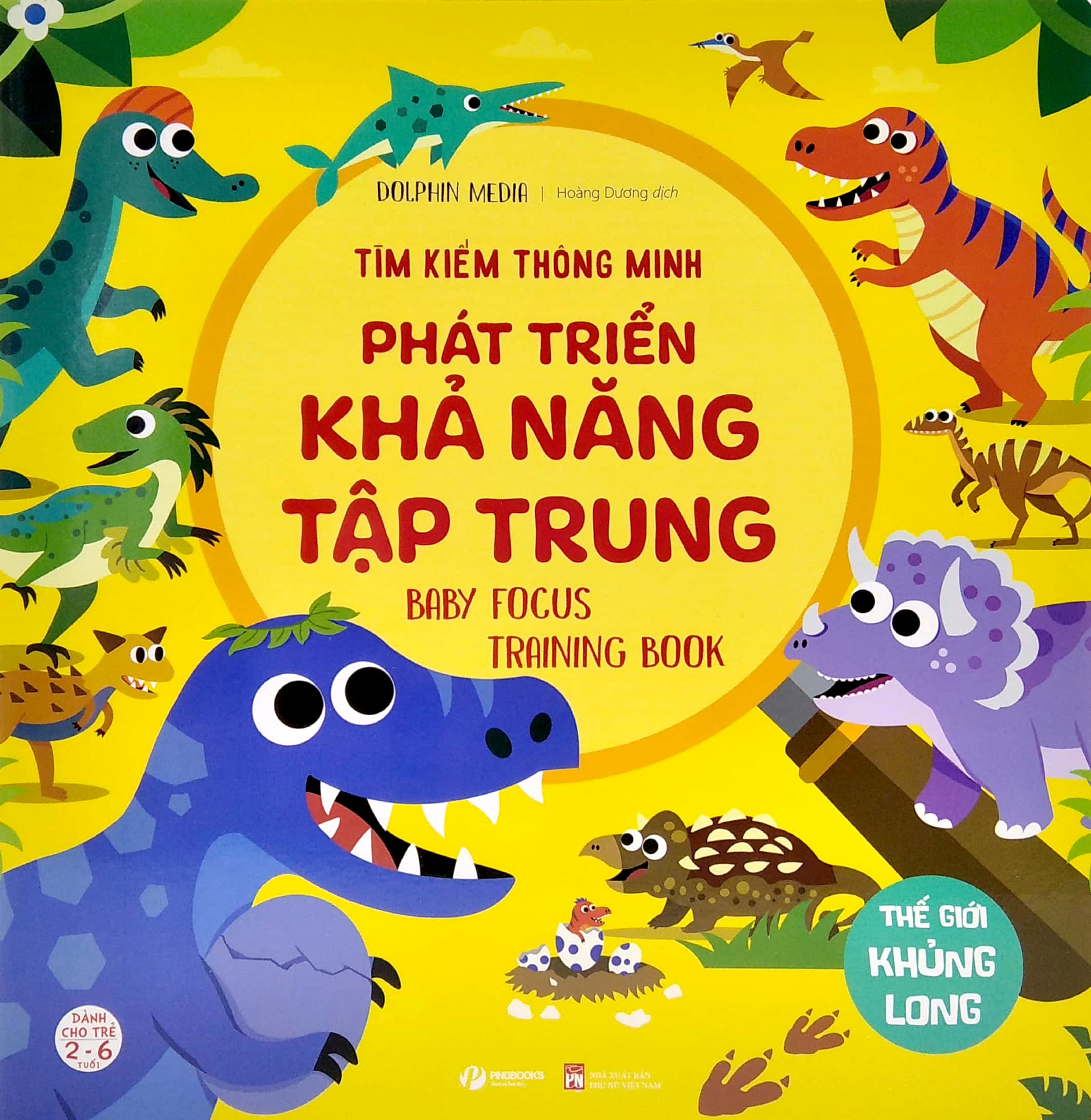 Tìm Kiếm Thông Minh Phát Triển Khả Năng Tập Trung - Thế Giới Khủng Long - Ảnh 2