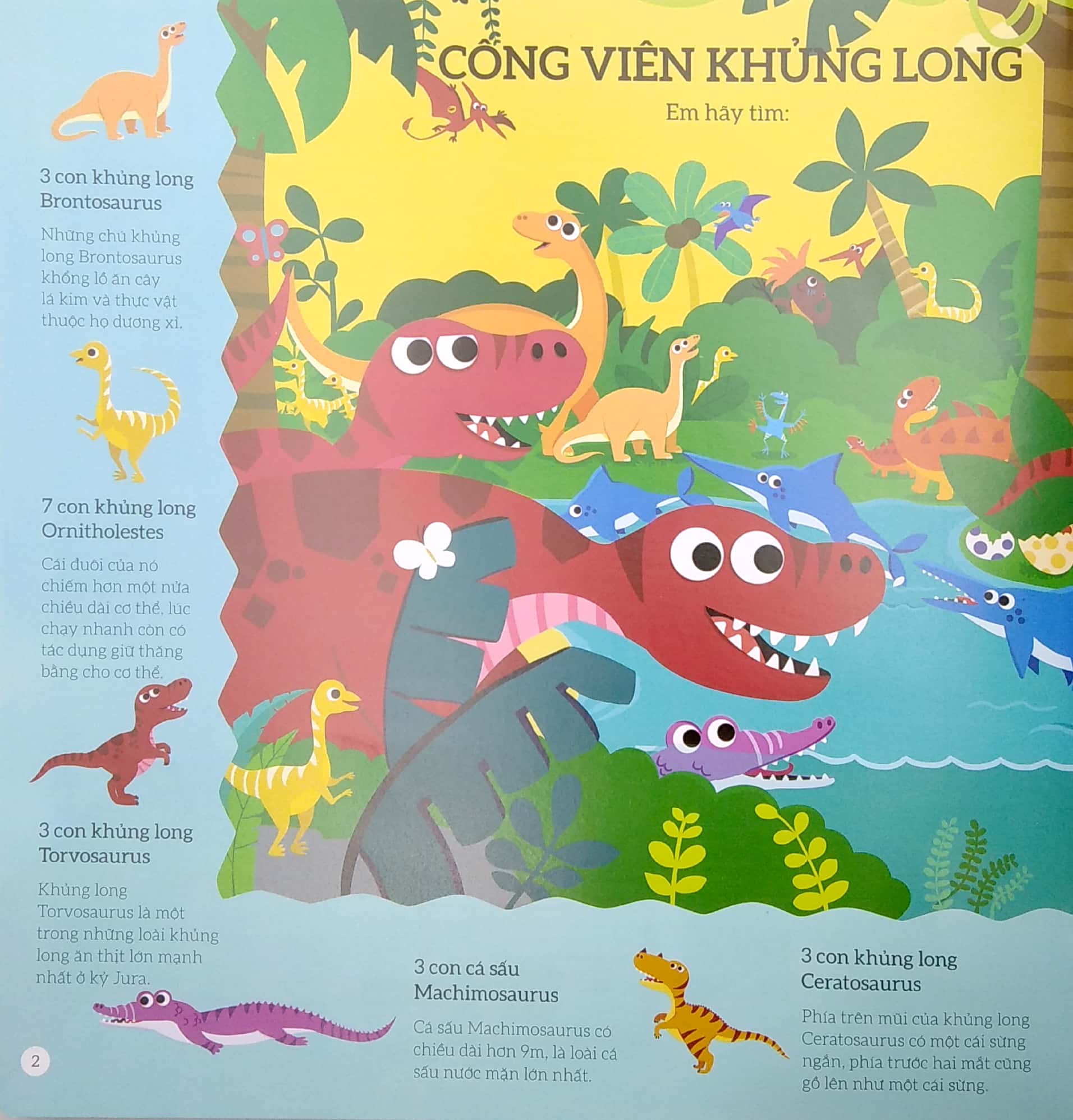 Tìm Kiếm Thông Minh Phát Triển Khả Năng Tập Trung - Thế Giới Khủng Long - Ảnh 3